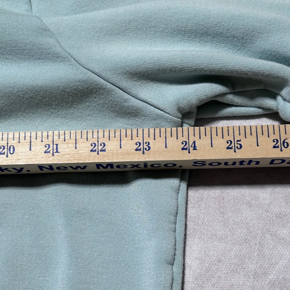 Eddie Bauer Womens XL Full Zip Hoodie Sweatshirt Green Casual Comfy - Picture 6 of 6
